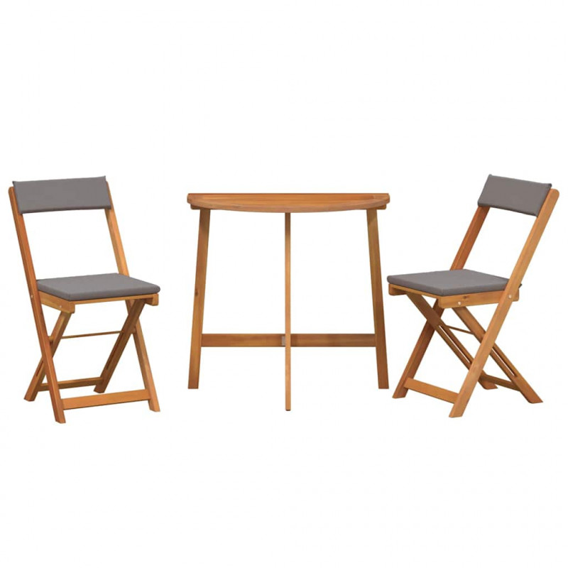 Zestaw bistro 3 pcs Olej Naturalny Lite Drewno Akacji