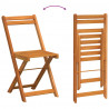 Zestaw bistro 3 pcs Olej Naturalny Lite Drewno Akacji
