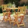 Zestaw bistro 3 pcs Olej Naturalny Lite Drewno Akacji