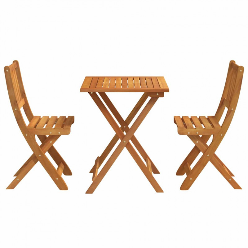 Zestaw bistro 3 pcs Olej Naturalny Lite Drewno Akacji