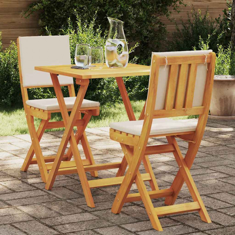 Zestaw bistro 3 pcs Olej Naturalny Lite Drewno Akacji