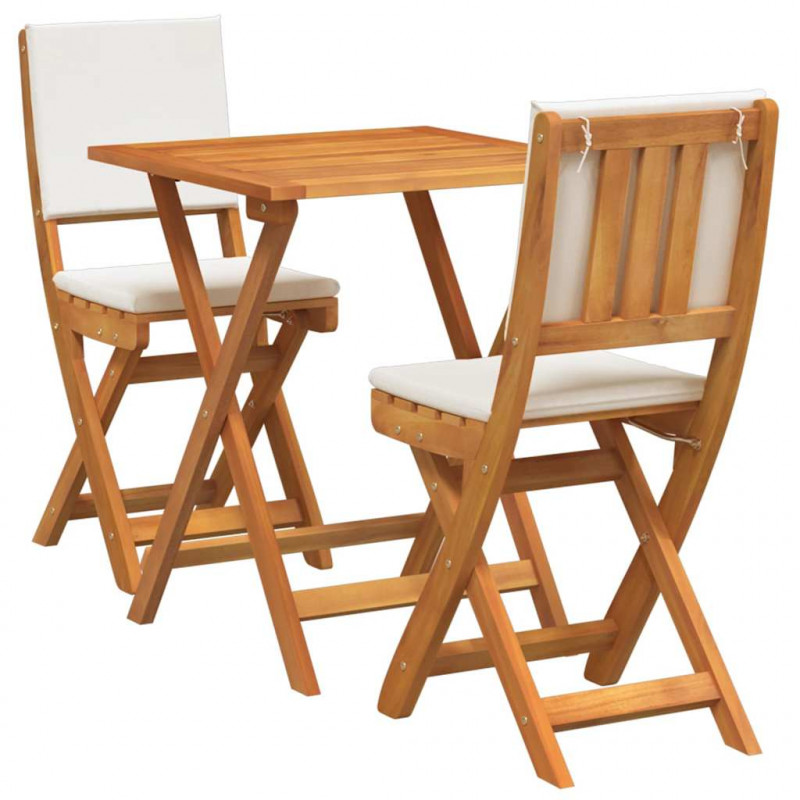 Zestaw bistro 3 pcs Olej Naturalny Lite Drewno Akacji