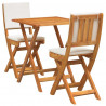Zestaw bistro 3 pcs Olej Naturalny Lite Drewno Akacji