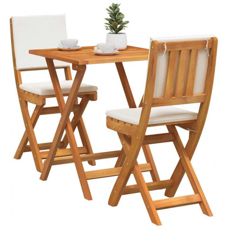 Zestaw bistro 3 pcs Olej Naturalny Lite Drewno Akacji