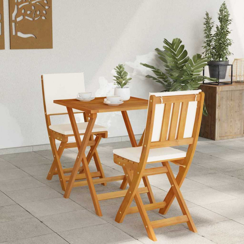 Zestaw bistro 3 pcs Olej Naturalny Lite Drewno Akacji