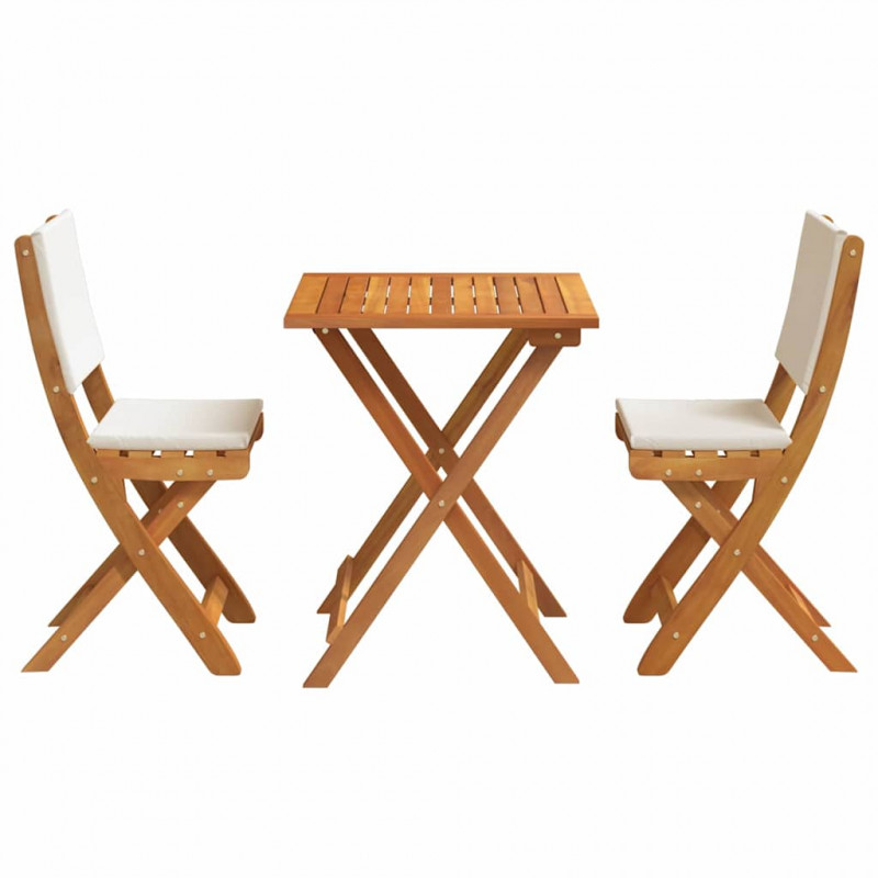 Zestaw bistro 3 pcs Olej Naturalny Lite Drewno Akacji