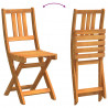 Zestaw bistro 3 pcs Olej Naturalny Lite Drewno Akacji