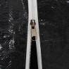 Stojak na drewno opałowe z drutem stalowym, 100,5x100,5x110,5cm