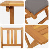Zestaw bistro 3 pcs Olej Naturalny Lite Drewno Akacji