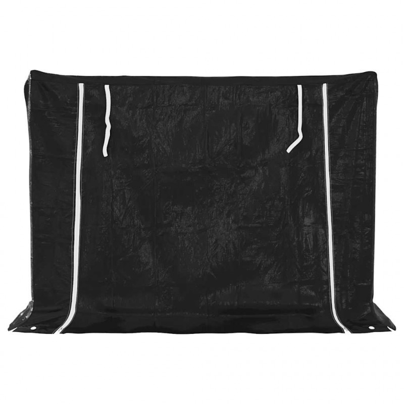 Stojak na drewno opałowe z drutem stalowym, 151x60,5x110,5 cm