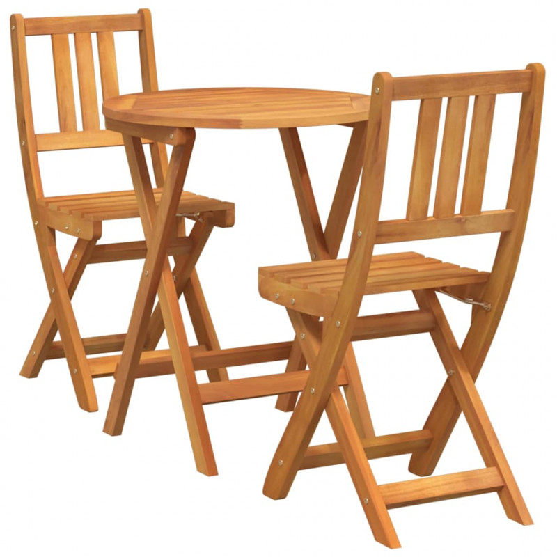 Zestaw bistro 3 pcs Olej Naturalny Lite Drewno Akacji