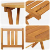 Zestaw bistro 3 pcs Olej Naturalny Lite Drewno Akacji