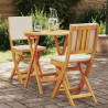 Zestaw bistro 3 pcs Olej Naturalny Lite Drewno Akacji