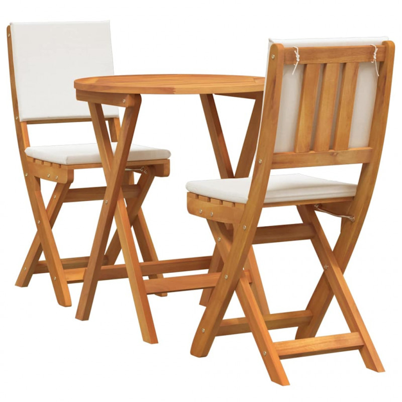 Zestaw bistro 3 pcs Olej Naturalny Lite Drewno Akacji