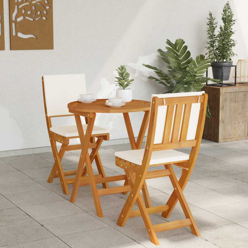 Zestaw bistro 3 pcs Olej Naturalny Lite Drewno Akacji