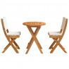 Zestaw bistro 3 pcs Olej Naturalny Lite Drewno Akacji