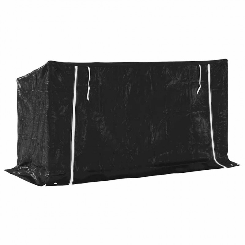Stojak na drewno opałowe z drutem stalowym, 200,5x80,5x110,5 cm