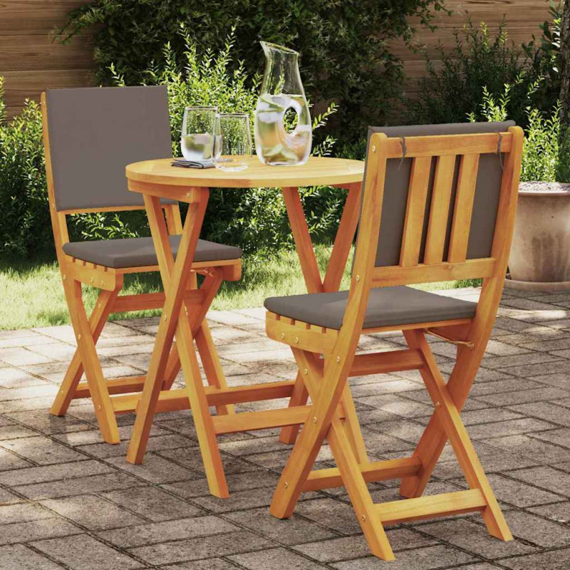 Zestaw bistro 3 pcs Olej Naturalny Lite Drewno Akacji