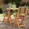 Zestaw bistro 3 pcs Olej Naturalny Lite Drewno Akacji