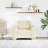 Fotel obity lnem 100x78x80 cm