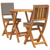 Zestaw bistro 3 pcs Olej Naturalny Lite Drewno Akacji