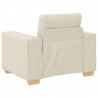Fotel obity lnem 100x78x80 cm