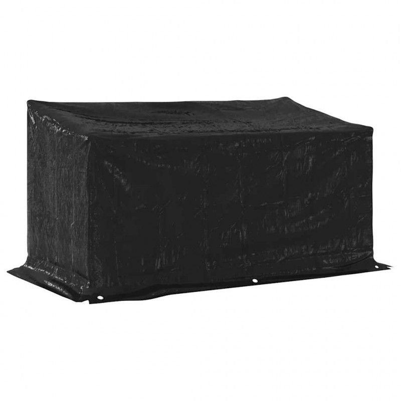 Stojak na drewno opałowe z drutem stalowym, 200,5x100,5x110,5cm