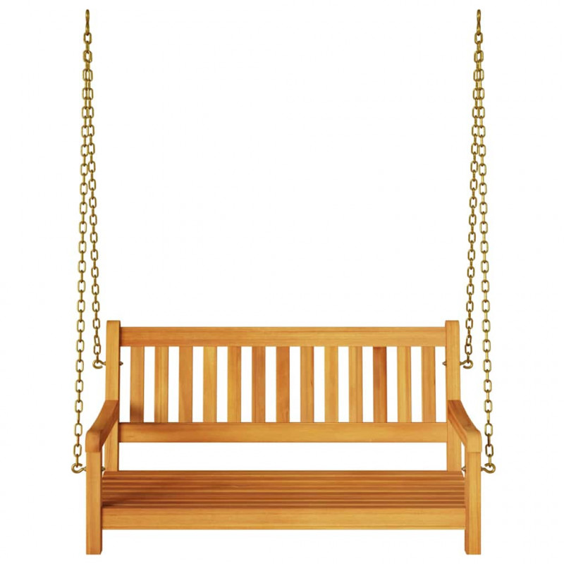 Huśtawka Brązowy 110 x 56 x 58.5 cm Lite Drewno Akacji