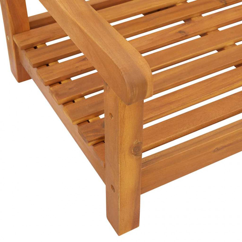 Huśtawka Brązowy 110 x 56 x 58.5 cm Lite Drewno Akacji