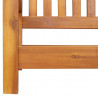 Huśtawka Brązowy 110 x 56 x 58.5 cm Lite Drewno Akacji