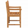 Krzesło Ogrodowe 2 pcs 56 x 56 x 90 cm Lite Drewno Akacji