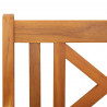 Ławka ogrodowa Brązowy 110 x 56 x 90 cm Lite Drewno Akacji