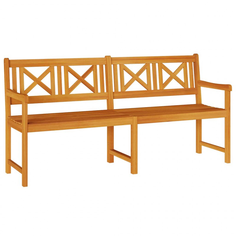 Ławka ogrodowa Brązowy 180 x 56 x 90 cm Lite Drewno Akacji