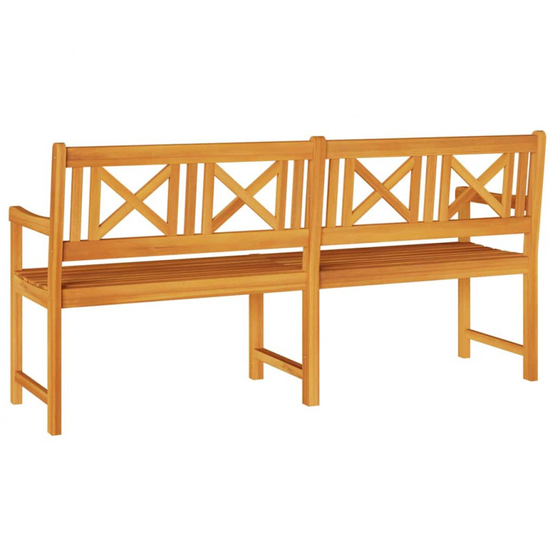 Ławka ogrodowa Brązowy 180 x 56 x 90 cm Lite Drewno Akacji