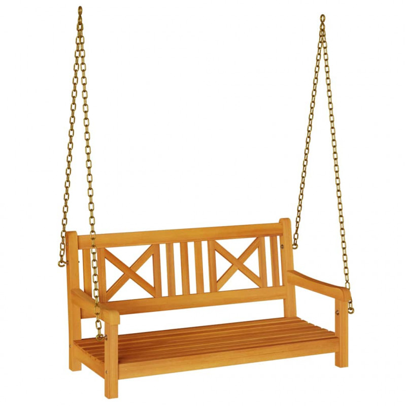 Huśtawka Brązowy 110 x 56 x 58.5 cm Lite Drewno Akacji