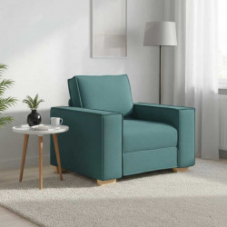 Sofa Fotel Ciemnozielony 100x78x84 cm Tkanina