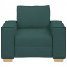 Sofa Fotel Ciemnozielony 100x78x84 cm Tkanina
