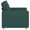 Sofa Fotel Ciemnozielony 100x78x84 cm Tkanina