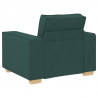 Sofa Fotel Ciemnozielony 100x78x84 cm Tkanina