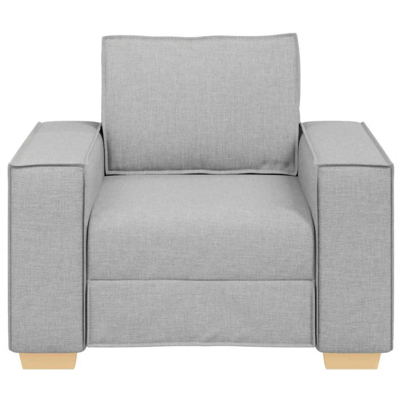 Sofa Fotel Cloud Grey 100x78x84 cm Tkanina