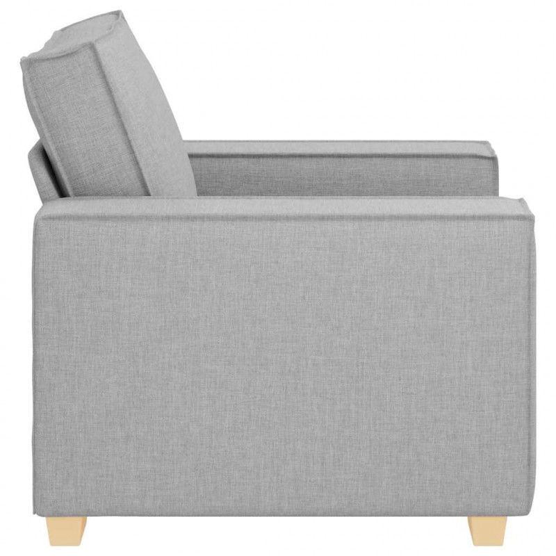 Sofa Fotel Cloud Grey 100x78x84 cm Tkanina