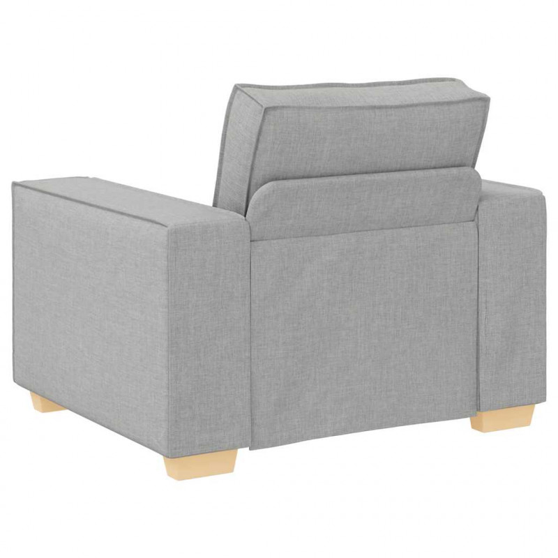 Sofa Fotel Cloud Grey 100x78x84 cm Tkanina