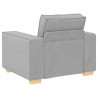 Sofa Fotel Cloud Grey 100x78x84 cm Tkanina