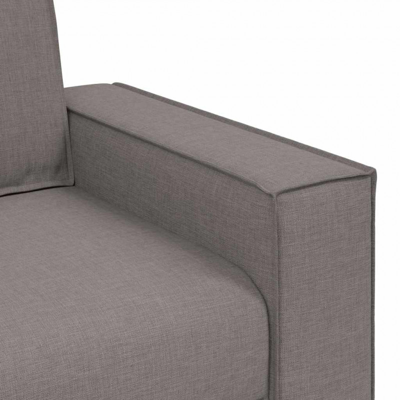 Sofa 2-osobowa Taupe 160x78x84 cm Tkanina