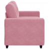 | Sofa dwuosobowa | z poduszką Różowy Aksamit
