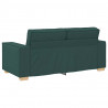 Sofa 2-osobowa Ciemnozielona 180x78x84 cm Tkanina