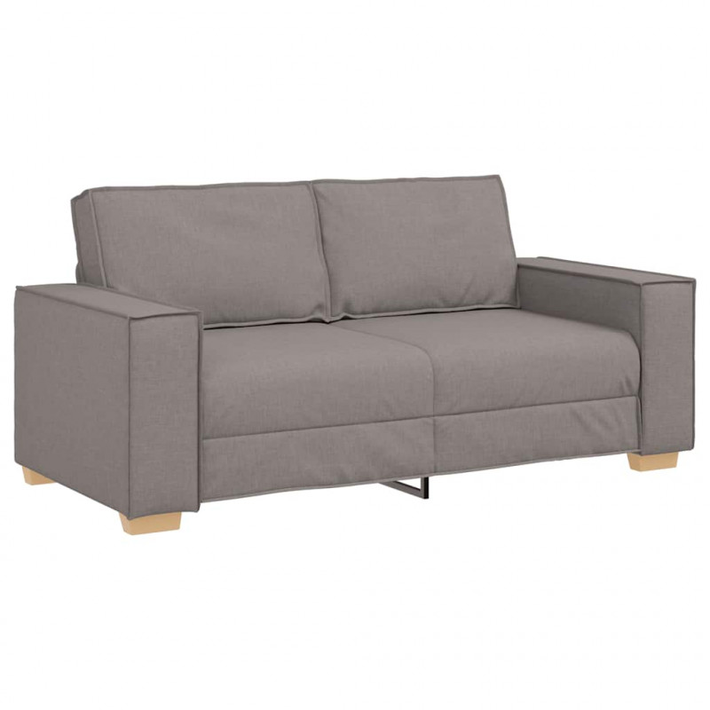Sofa 2-osobowa Taupe 180x78x84 cm Tkanina