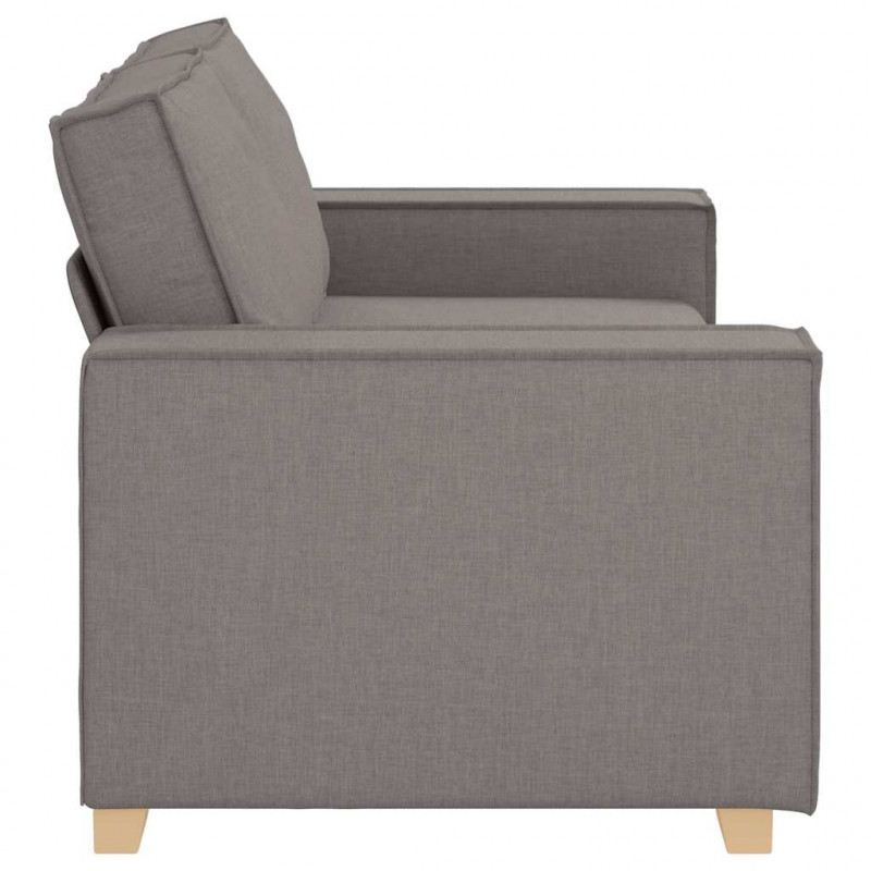 Sofa 2-osobowa Taupe 180x78x84 cm Tkanina
