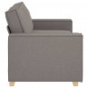 Sofa 2-osobowa Taupe 180x78x84 cm Tkanina