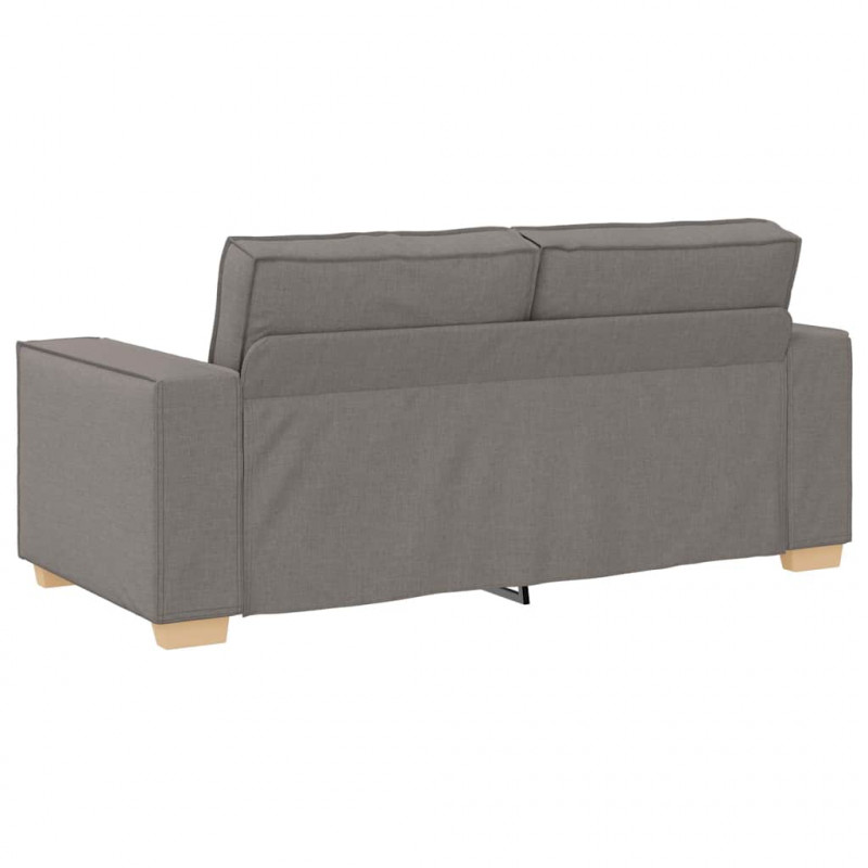 Sofa 2-osobowa Taupe 180x78x84 cm Tkanina
